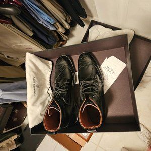 ALLEN EDMONDS DALTON, BLACK SIZE 10 NWT